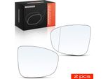 Frankberg 2X Vetro Specchio Esterno Anteriore Sinistro Destro Per Mazda CX-5 Gh Ke 2011-2017