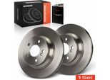 Frankberg 2X Dischi Freno Asse Posteriore Per Mercedes-Benz Cls C219 Classe E T-Modello W211 S211 2002-2010