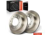 Frankberg 2X Dischi Freno Asse Posteriore Per Toyota Fj Cruiser GSJ1 Land 80 J8 90 Prado 1990-2010