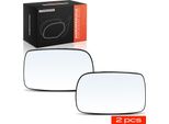 Frankberg 2X Vetro Specchio Esterno Anteriore Sinistro Destro Per Toyota Yaris P1 1999-2005