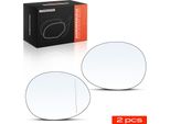Frankberg 2X Vetro Specchio Esterno Anteriore Sinistro Destro Per Mini Mini F55 F57