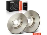 Frankberg 2X Dischi Freno Asse Anteriore Per Ford Mondeo V Turnier Cf 1.0L 1.5L 1.6L 2.0L Anno Dal 2014