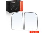 Frankberg 2X Vetro Specchio Esterno Anteriore Sinistro Destro Per Mercedes-Benz B906