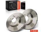 Frankberg 2X Dischi Freno Asse Anteriore Per Mercedes-Benz Classe C Coupé T-Model W204 C204 S204 2007-2014