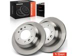 Frankberg 2X Dischi Freno Asse Posteriore Per Hyundai H-1 Travel Cargo Tq 2.4L 2.5L Anno Dal 2008