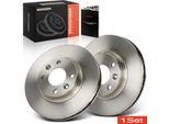 Frankberg 2X Dischi Freno Asse Anteriore Per Smart Forfour Hatchback Fortwo Cabriolet Coupé A Partire Dall'anno 2004