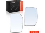 Frankberg 2X Vetro Specchio Esterno Anteriore Sinistro Destro Per Ford Transit Fb Fc 2000-2012
