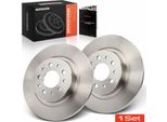 Frankberg 2X Dischi Freno Asse Posteriore Per Fiat 500L Tipo Estate Hatchback Anno Dal 2013