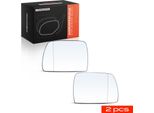 Frankberg 2X Vetro Specchio Esterno Anteriore Sinistro Destro Per Bmw X3 E83 2004-2011