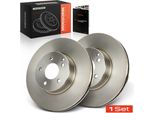 Frankberg 2X Dischi Freno Asse Anteriore Per Mercedes-Benz Cls C219 Classe E T-Model W211 S211 2002-2010