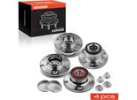 Frankberg 4X Mozzo Ruota Set Cuscinetto Anteriore Posteriore Per Vw Polo 6C 6R Audi A1 8X A2 Skoda Seat Cordoba
