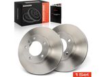 Frankberg 2X Dischi Freno Asse Anteriore Per Opel Movano Combi Renault Master Ii Nissan Interstar Bus Van