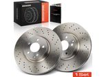 Frankberg 2X Dischi Freno Asse Anteriore Per Mercedes-Benz Classe S V221 W221 2.1L 3.0L 3.5L 2005-2013