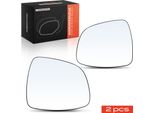 Frankberg 2X Vetro Specchio Esterno Anteriore Sinistro Destro Per Fiat Sedic 189 Suzuki SX4