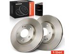 Frankberg 2X Dischi Freno Asse Anteriore Per Hyundai Santa Fé I Sm Trajet Fo 2.0L 2.4L 2.7L 2000-2008