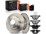 Frankberg 2X Dischi Freno 4X Pastiglie Freno Asse Posteriore Per Bmw X5 E70 X6 E71 E72 3.0L 2006-2014
