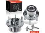 Frankberg 2X Mozzo Ruota Set Di Cuscinetti Asse Anteriore Entrambi I Lati Per Ford Galaxy S-Max Land Rover Freelander 2