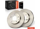Frankberg 2X Dischi Freno Asse Anteriore Per Mazda 626 Iii Hatchback Iv V Station Wagon Serie B MX-6 Premacy Xedos 6