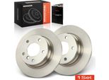 Frankberg 2X Dischi Freno Asse Posteriore Per Bmw Serie 1 E81 E87 1.6L 2.0L 2004-2011