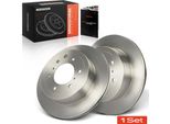 Frankberg 2X Dischi Freno Asse Posteriore Per Mitsubishi Pajero Iv Van 3.2L 3.8L Anno Dal 2006