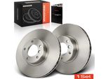 Frankberg 2X Dischi Freno Asse Anteriore Per Bmw Serie 5 Touring E39 2.0L-4.4L 1996-2003