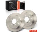 Frankberg 2X Dischi Freno Asse Posteriore Per Peugeot 607 9D 9U 2.0L 2.2L 3.0L 2000-2011