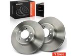 Frankberg 2X Dischi Freno Asse Anteriore Per Bmw Serie 7 E65 E66 E67 3.0L 3.6L 2001-2008