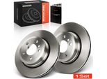 Frankberg 2X Dischi Freno Asse Posteriore Per Bmw X5 E53 2.9L 3.0L 4.4L 2000-2006