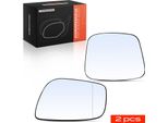Frankberg 2X Specchio Vetro Esterno Specchio Anteriore Sinistro Destro Per CitroëN Nemo Fiat Peugeot