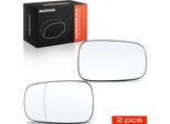 Frankberg 2X Specchio Vetro Esterno Specchio Anteriore Sinistro Destro Per Renault Clio Megane ScéNic Laguna