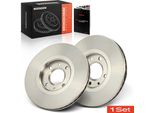 Frankberg 2X Dischi Freno Asse Anteriore Per CitroëN Xantia Break X1 X2 Peugeot 406 Coupe 1995-2004