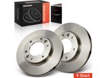 Frankberg 2X Dischi Freno Asse Anteriore Per Kia Carnival/Grand Carnival Iii Vq 2.2L 2.7L 2.9L 2006-2015