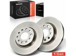 Frankberg 2X Dischi Freno Asse Anteriore Per Vw Golf Plus Van V Variant Vi Maggiolino Caddy Mpv Kasten/Mpv Jetta Iv