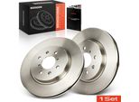 Frankberg 2X Dischi Freno Asse Anteriore Per Suzuki Swift Iv Fz Nz 1.2L Anno Dal 2010
