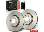 Frankberg 2X Dischi Freno Asse Anteriore Per Honda CR-V Ii Rd 2.0L 2.2L 2002-2006