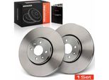 Frankberg 2X Dischi Freno Asse Anteriore Per Renault Grand ScéNic Ii 1.5L 1.6L 1.9L 2.0L 2003-2009