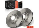Frankberg 2X Dischi Freno Asse Anteriore Per Opel Combo Van/Mpv Tour Corsa C Van/Hatchback Meriva Tigra Twintop