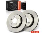Frankberg 2X Dischi Freno Asse Anteriore Per Dodge Nitro Jeep Cherokee Kk Compass MK49 2006-2013