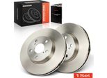 Frankberg 2X Dischi Freno Asse Anteriore Per Toyota Avensis Liftback Station Wagon T22 1997-2003