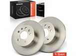 Frankberg 2X Dischi Freno Asse Posteriore Per Opel Vectra B Caravan Cc Saab 900 Ii Cabriolet Coupe 9-3 9-5 Kombi