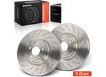 Frankberg 2X Dischi Freno Asse Anteriore Per Mercedes-Benz C219 W211 S211 V221 W221 C215 C216 R230 R172