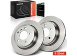 Frankberg 2X Dischi Freno Asse Posteriore Per Bmw Serie 1 E81 E87 Serie 3 Cabrio Coupé E90 E93 E92 E91 E84 2004-2015