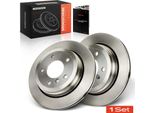 Frankberg 2X Dischi Freno Asse Posteriore Per Bmw Serie 3 Touring E46 2.5L 2000-2005