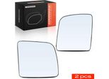 Frankberg 2X Vetro Specchio Esterno Anteriore Sinistro Destro Per Ford Tourneo Connect Transit