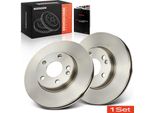 Frankberg 2X Dischi Freno Asse Anteriore Per Mercedes-Benz Classe A W176 Classe B W242 W246 2011-2018