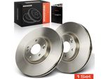 Frankberg 2X Dischi Freno Asse Anteriore Per Hyundai Ix55 3.0L 3.8L 2008-2012