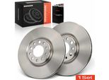 Frankberg 2X Dischi Freno Asse Anteriore Per Alfa Romeo 159 Sportwagon Brera Spider 939 2005-2011