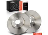 Frankberg 2X Dischi Freno Asse Anteriore Per Volvo S60 Iii S90 Ii V60 Cross Country V90 Estate Anno Dal 2016