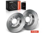 Frankberg 2X Dischi Freno Asse Posteriore Per Audi A4 Avant Cabriolet 8E2 Seat Exeo St 2000-2013