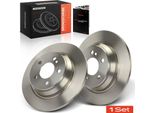 Frankberg 2X Dischi Freno Asse Posteriore Per Mercedes-Benz Classe S V220 W220 1998-2005